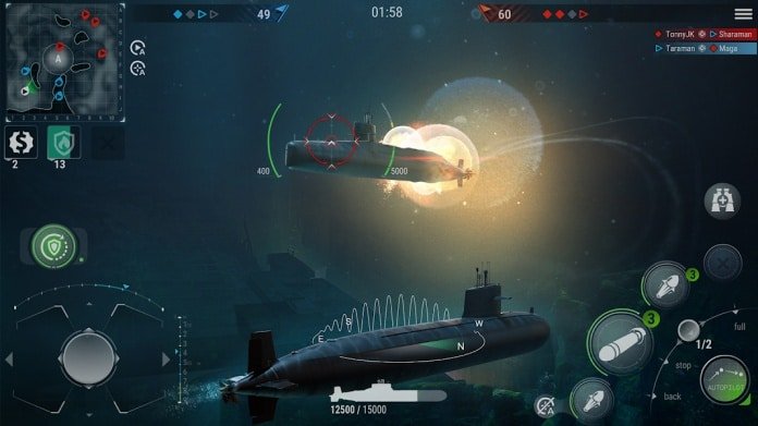 Game Perang World of Submarines